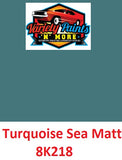 Turquoise Sea Matt D3020 Powdercoat Spray Paint 300g TBF