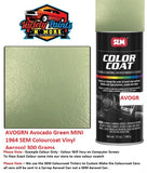 AVOGRN Avocado Green MINI 1964 SEM Colourcoat Vinyl Aerosol 300 Grams