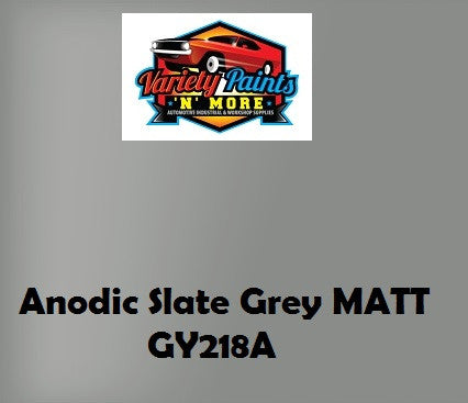 GY218A Anodic Slate Grey MATT Powdercoat Paint 2 LITRE
