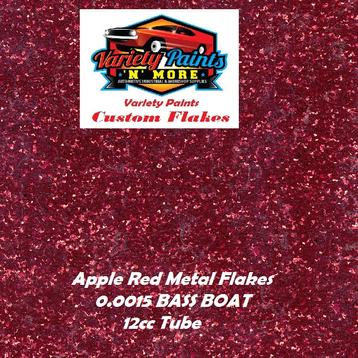 Charger Metal Flakes Apple Red 0.015 BASS BOAT 12cc Tube