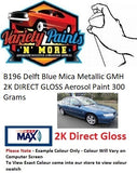 B196 Delft Blue Mica Metallic GMH 2K DIRECT GLOSS Aerosol Paint 300 Grams