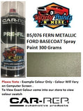 B5/076 FERN METALLIC FORD BASECOAT Spray Paint 300 Grams