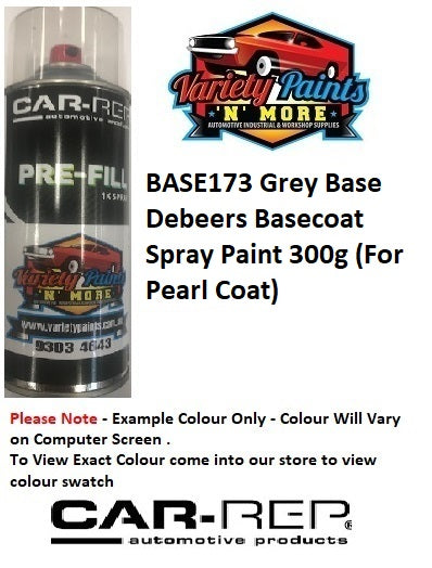 BASE173 Grey Base Debeers Basecoat Spray Paint 300g (For Pearl Coat)