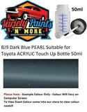 BJ9 Dark Blue PEARL Suitable for Toyota ACRYLIC Touch Up Bottle 50ml