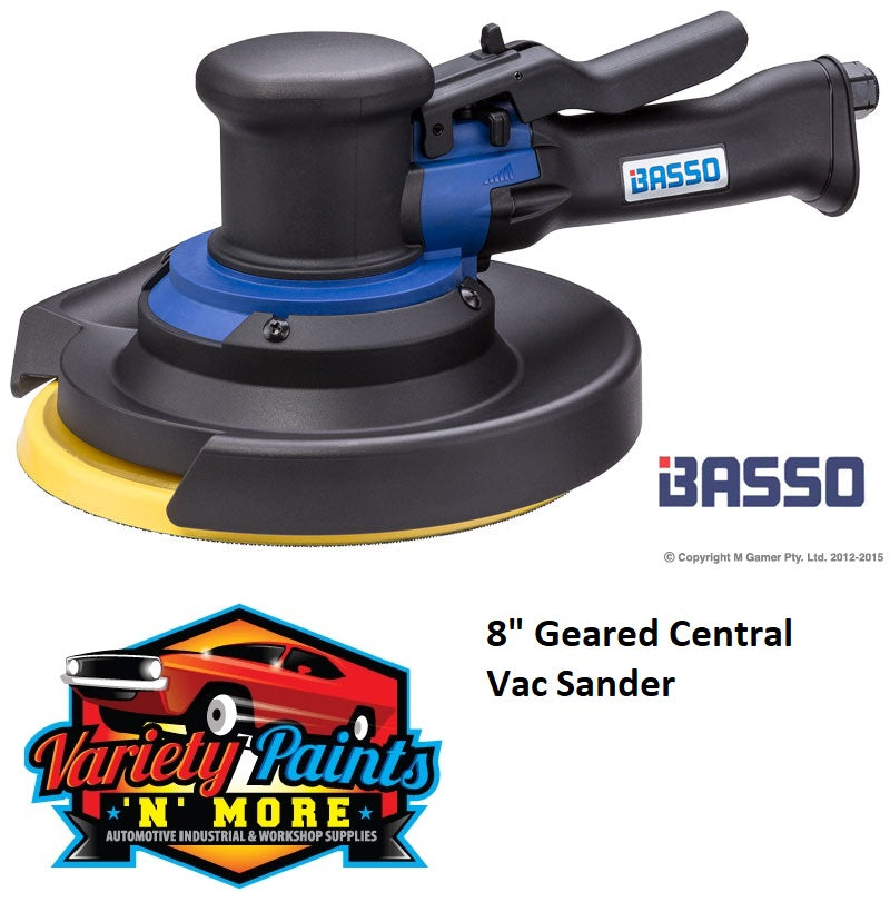 Basso 8" Geared 200mm Vacuum Sander 900rpm (Mudslinger)