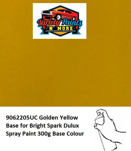 9062205UC Golden Yellow Base for Bright Spark Dulux Spray Paint 300g Base Colour