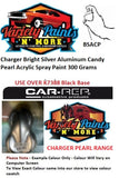 Charger Bright Silver Aluminum Candy Pearl Acrylic Spray Paint 300 Grams BSACP
