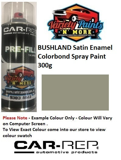 Bushland® Satin Enamel Colorbond Spray Paint 300g