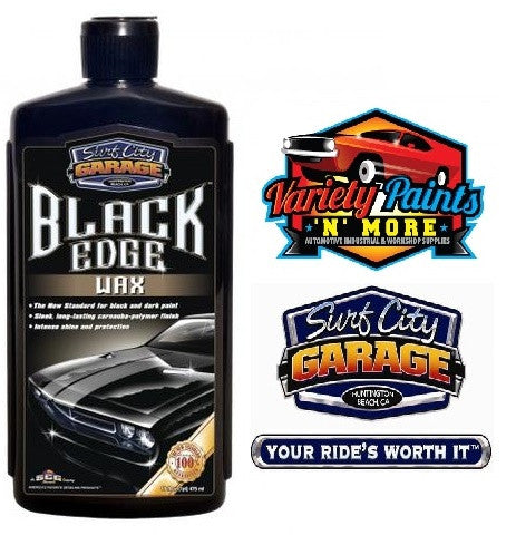 Black Edge Carnauba Wax 16oz Surf City Garage