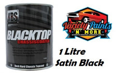 KBS BlackTop 1 Litre Satin Black Variety Paints N More