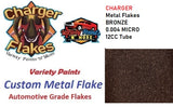 CHARGER Metal Flakes Bronze 0.004 Micro 12cc Tube