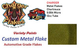 CHARGER Metal Flakes Chartreuce 0.004 Micro 12cc Tube