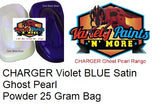 CHARGER Violet BLUE Satin Ghost Pearl Powder 25 Gram Bag