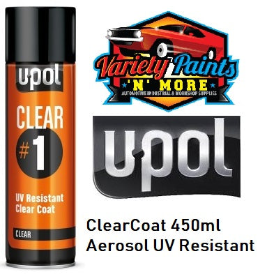 UPol #1 Clearcoat Aerosol 450ml