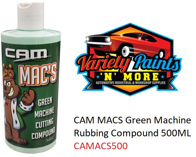 CAM MACS Green Machine Rubbing Compound 500ML