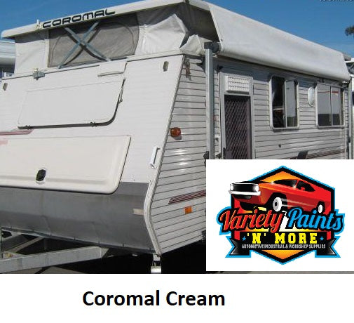 S4906-V1 Coromal Cream White SATIN Acrylic 4 Litre
