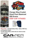 Charger Blue Crystal Ghost Pearl Basecoat 300 Grams STEP 2