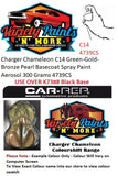 Charger Chameleon C14 Green-Gold-Bronze Pearl Basecoat Spray Paint Aerosol 300 Grams 4739CS