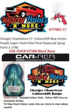 Charger Chameleon C7  Colourshift Blue-Green-Purple Super Flash Paint Pearl Basecoat Spray Paint 1 LITRE