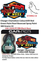 Charger Chameleon Colourshift Red Green Paint Pearl Basecoat Spray Paint 300 Grams C4