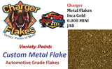Charger Metal Flakes Inca Gold 0.008 Mini 4 Oz Jar