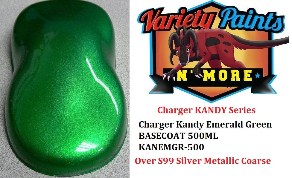 Charger Kandy Emerald Green BASECOAT 500ML   KANEMGR-500
