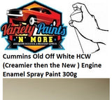 Cummins Old Off White HCW (Creamier then the New ) Engine Enamel Spray Paint 300g