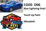 D06 / HT Blue Lightning Pearl Mitsubishi Basecoat Aerosol Paint 300 Grams