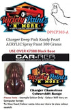 Charger Deep Pink Kandy Pearl Basecoat Spray Paint 300 Grams