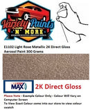 E1102 Light Rose Metallic 2K Direct Gloss Aerosol Paint 300 Grams