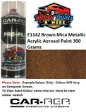 E1142 Brown Mica Metallic ACRYLIC Aerosol Paint 300 Grams