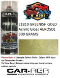 E1819 GREENISH GOLD Acrylic Gloss AEROSOL 300 GRAMS 2IS 101A