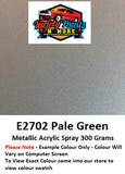 E2702 Space Green Metallic Acrylic Touch Up Paint 300 Grams