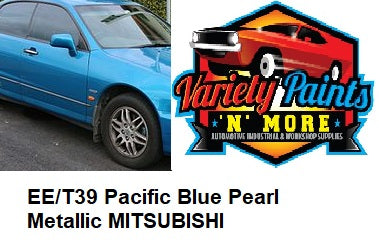 EE/T39 Pacific Blue Pearl Metallic 2K Direct Gloss Touch Up Paint 300 Grams