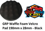 GRP Waffle Foam Velcro Pad 190mm x 28mm - Black