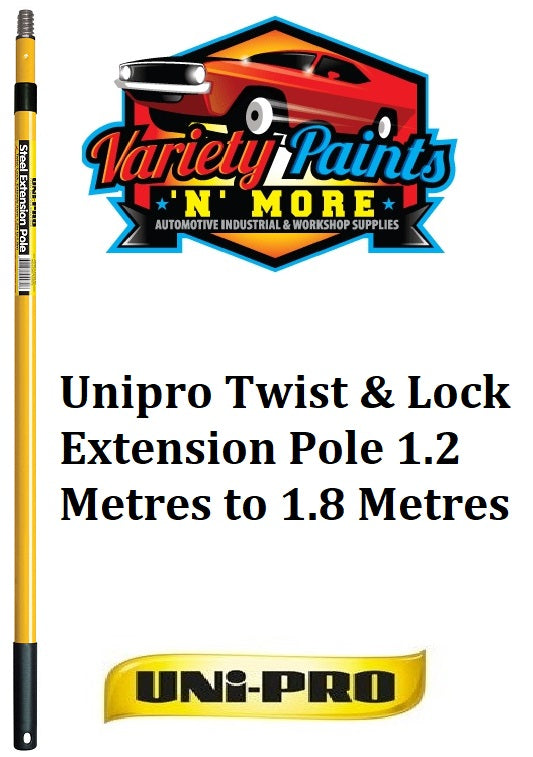 Unipro Twist & Lock Extension Pole 1.2 Metres to 1.8 Metres