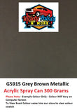 Variety Paints G5915 Grey Metallic  Acrylic Touch Up Paint 300 Grams