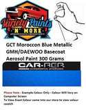 GCT Moroccon Blue Metallic GMH/DAEWOO Basecoat Aerosol Paint 300 Grams