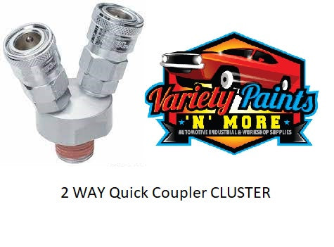 Geiger 2 Way Quick Coupler CLUSTER