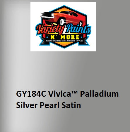 Variety Paints GY184C Vivica™ Palladium Silver Pearl Satin Powdercoat Spray Paint 300g