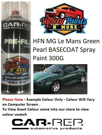 HFN MG Le Mans Green Pearl Basecoat Spray Paint 300G