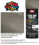 HTG Hino Truck GREY Satin SEM Colourcoat Vinyl Aerosol 300 Grams 90/10