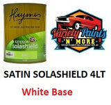 Haymes Solashield Exterior Paint Satin 4 Litre White Base