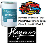 Haymes Ultimate 2 Pack Epoxy Satin Clear 4 Litre PART A