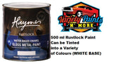 Haymes Rustlock Waterbased Enamel White Base 500ml