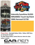 Intensity Sunshine Yellow Gloss 90N2084G Powdercoat Spray Paint 300g