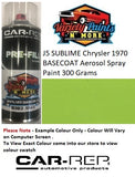 J5 SUBLIME Chrysler/Dodge/Plymouth 1970 BASECOAT Aerosol Spray Paint 300 Grams