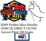 K009 Panther Mica Metallic GMH 2K DIRECT GLOSS Aerosol Paint 300 Grams