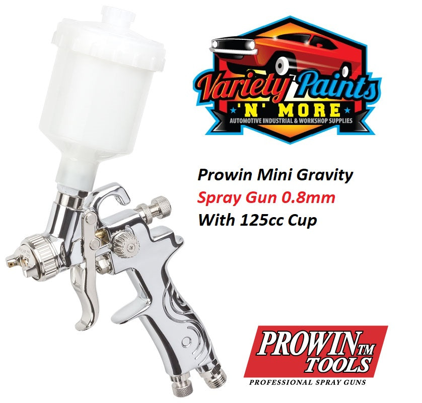 Prowin Mini Gravity Spray Gun 0.8 mm with 125cc Cup