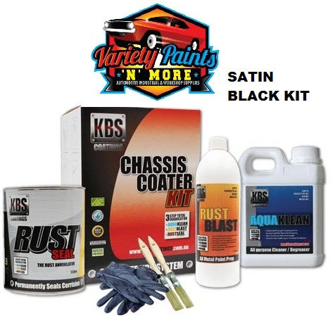KBS Chassis Coater Kit Satin Black 57002